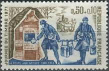 1971, Francie, 1743, Den poštovní známky ∗∗