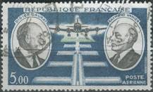 1971, Francie, 1746, Letecké známka: Didier Daurat a Raymond Vanier ⊙