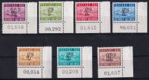 1971, Guernsey, DL08/14č, Doplatní známky: Zámek Cornet  ✶✶  P D