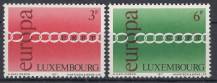 1971, Lucembursko, 0824/0825, EUROPA, **