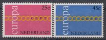 1971, Nizozemí, 0963/0964, EUROPA, **