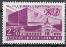 1971, Rakousko, 1368, 50 let mezinárodních vídeňských trhů, **