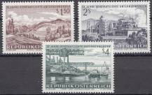 1971, Rakousko, 1373/1375, 25 let uskutečnění znárodnění, **