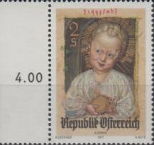 1971, Rakousko, 1379p, Vánoce ∗∗