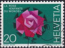 1971, Švýcarsko, 0942, Události (I): Humanitární organizace „Kinder der Welt“ (děti světa) ⊙