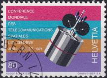 1971, Švýcarsko, 0945, Vesmírná televizní konference ⊙