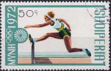 1972, Albánie, 1561, Letní olympijské hry, Mnichov: Běh přes překážky ⊙