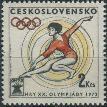 1972, ČSR II, 1958, XX. letní olympijské hry Mnichov 1972: Sportovní gymnastika ∗∗