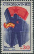 1972, ČSR II, 1963, VIII. všeodborový sjezd v Praze ∗∗
