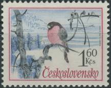 1972, ČSR II, 2001, Ptactvo: Hýl obecný ∗∗