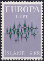 1972, Island, 0461, EUROPA ✶✶ 
