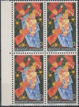 1972, Lichtenštejnsko, 0578, Vánoce ∗∗ 4blok
