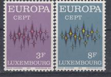 1972, Lucembursko, 0846/0847, EUROPA, **