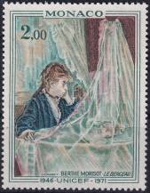 1972, Monako, 1032, 25 let Dětského fondu OSN (UNICEF)  ✶✶