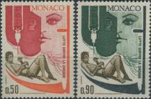 1972, Monako, 1049/1050, Boj proti zneužití drog ✶✶