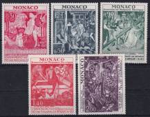 1972, Monako, 1061/1065, Ochrana památek  ✶✶