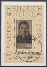 1972, NDR, A037, 175. narozeniny Heinricha Heineho, pamětní ⊙