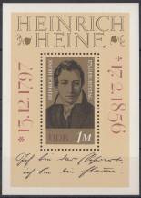 1972, NDR, A037, 175. výročí narození Heinricha Heineho, **