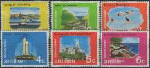 1972, Nizozemské Antily, 0239/0244, Výplatní známky: Turistické zajímavosti ∗