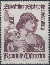 1972, Rakousko, 1393, Výstava "Pozdní Gotika v Salcburku" ∗∗