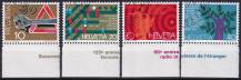 1972, Švýcarsko, 0964/0967, Výročí (I) ⊙ o D