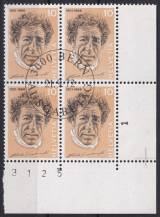 1972, Švýcarsko, 0979DČ, Portréty (III): Alberto Giacometti ⊙ ⊞ P D