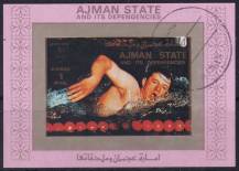 1973, Adžmán, A2619B, Letecký aršík: letní olympijské hry, Mnichov (VIII) - plavání ⊙
