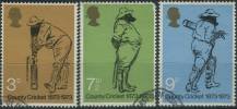 1973, Anglie, 0621/0623, 100 let Mistrovství v County Cricketu ⊙