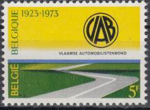 1973, Belgie, 1741, 50 let Vlámského automobilového svazu, **