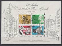 1973, Berlín, A04, 50 let Německé televize, příležitostné ⊙