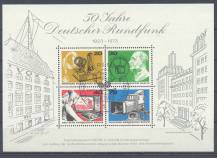 1973, Berlin, A04, 50 let německé televize, příležitostné ⊙