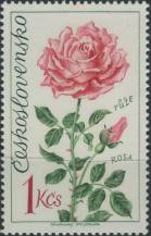 1973, ČSR II, 2037, Flóra Olomouc: Růže ∗∗