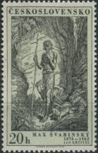 1973, ČSR II, 2048, 100. výročí narození M. Švabinského: Jan Křtitel ∗∗