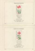 1973, ČSR II, NL15a-d/1973, Flóra Olomouc