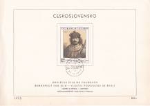 1973, ČSR II, NL20c/1973, Umění: Rembrant van Rijn - Vlastní podobizna                                                                                                                                                                                         