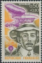 1973, Francie, 1834, 100. výročí narození Santose Dumonta ∗∗
