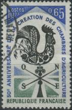 1973, Francie, 1858, 50 let Zemědělské komory ve Francii ⊙