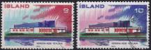 1973, Island, 0478/0479, NORDEN: Dům seveřanů ⊙ 
