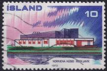 1973, Island, 0479, NORDEN: Dům seveřanů ⊙ 