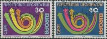 1973, Lichtenštejnsko, 0579/0580, EUROPA ⊙