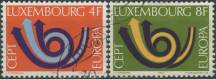 1973, Lucembursko, 0862/0863, EUROPA ⊙
