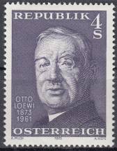 1973, Rakousko, 1414, 100. výročí narození Otto Loewiho, **