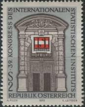 1973, Rakousko, 1420, Kongres Mezinárodního statistického institutu ∗∗