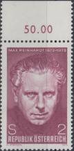 1973, Rakousko, 1424p, 100. výročí narození Maxe Reinhardta ∗∗