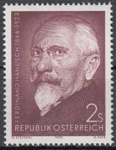 1973, Rakousko, 1425, 50. výročí úmrtí Ferdinanda Hanusche, **