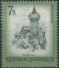 1973, Rakousko, 1432, Výplatní známka: Krásy Rakouska - Hrad Falkenstein ∗∗
