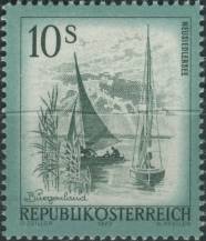 1973, Rakousko, 1433, Výplatní známka: Krásy Rakouska - Neusiedlersee ∗∗