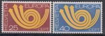 1973, Švýcarsko, 0994/0995, EUROPA, **