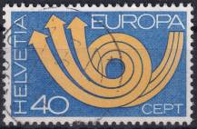 1973, Švýcarsko, 0995, EUROPA ⊙