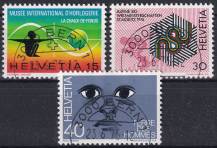 1973, Švýcarsko, 1000/1002, Výročí (II) ⊙